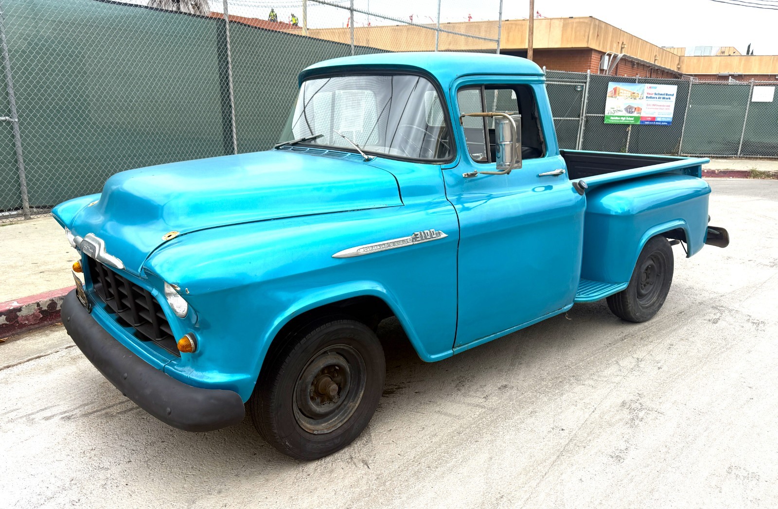 Chevrolet-3100-1956-Standard-Cab-Pickup-Black