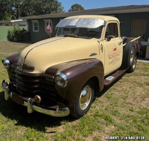 Chevrolet-3600-1953-Pickup-Truck-Beige-and-briwn