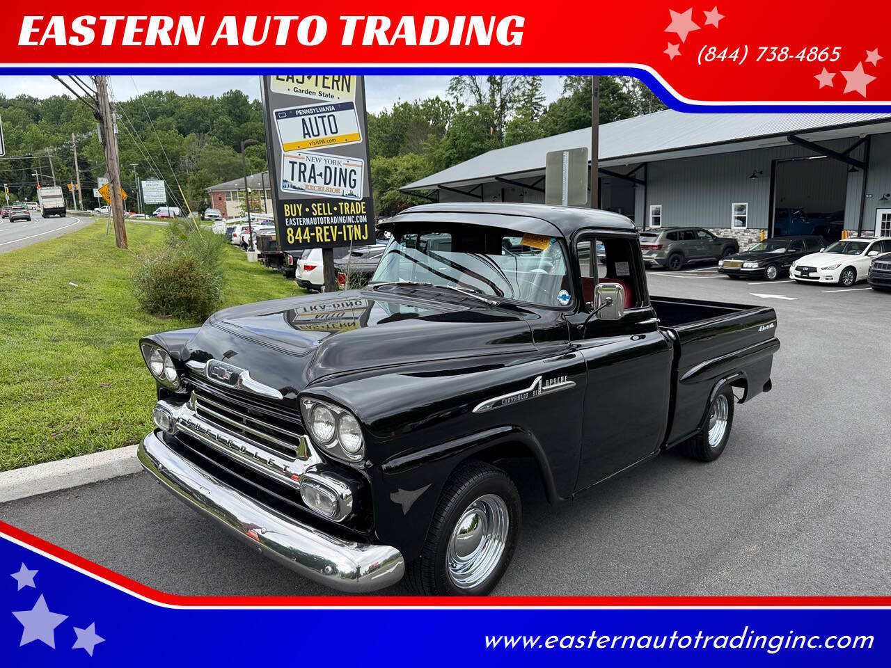 Chevrolet-Apache-1958-Black