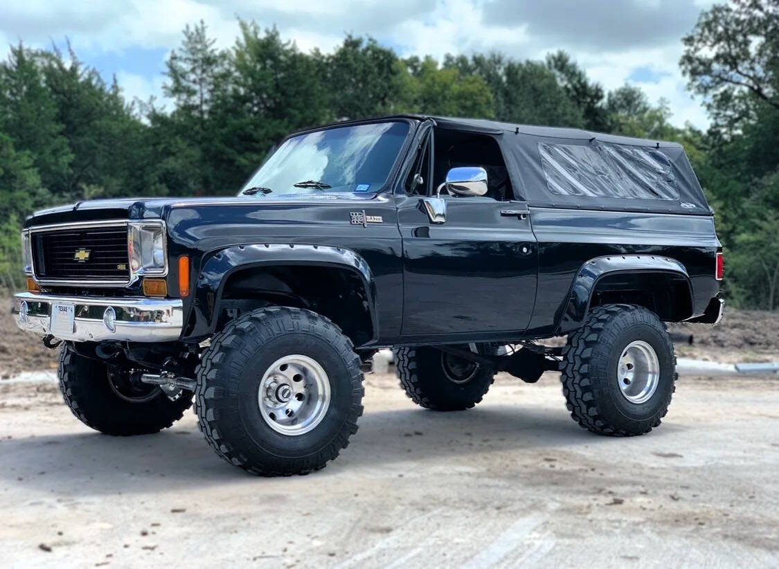 Chevrolet-Blazer-1974-Black-Black