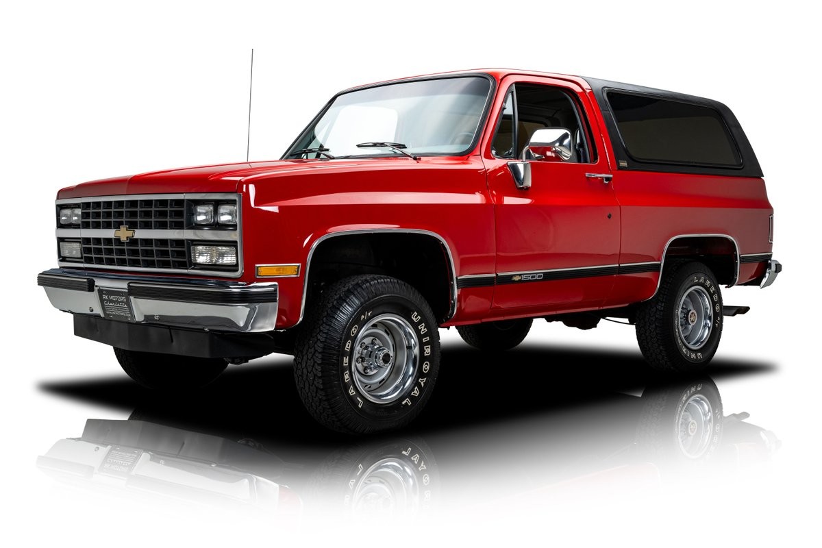 Chevrolet-Blazer-1989-SUV-Gray