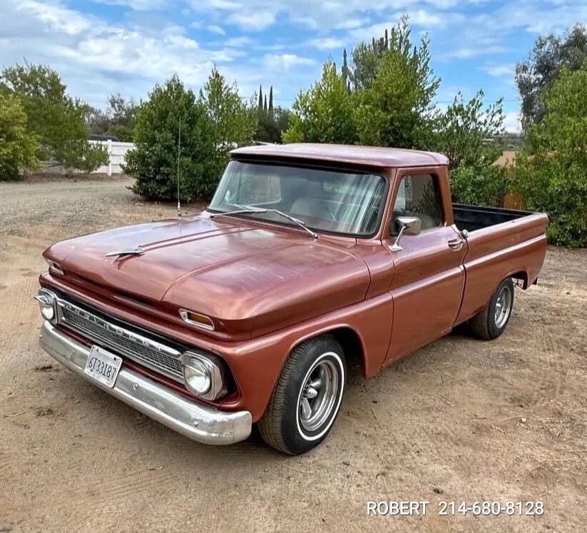 Chevrolet-C-10-1965-Pickup-Truck-Tan