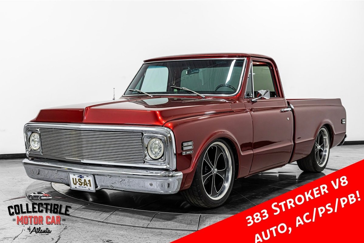 Chevrolet-C-10-1969-Pickup-Truck-Black