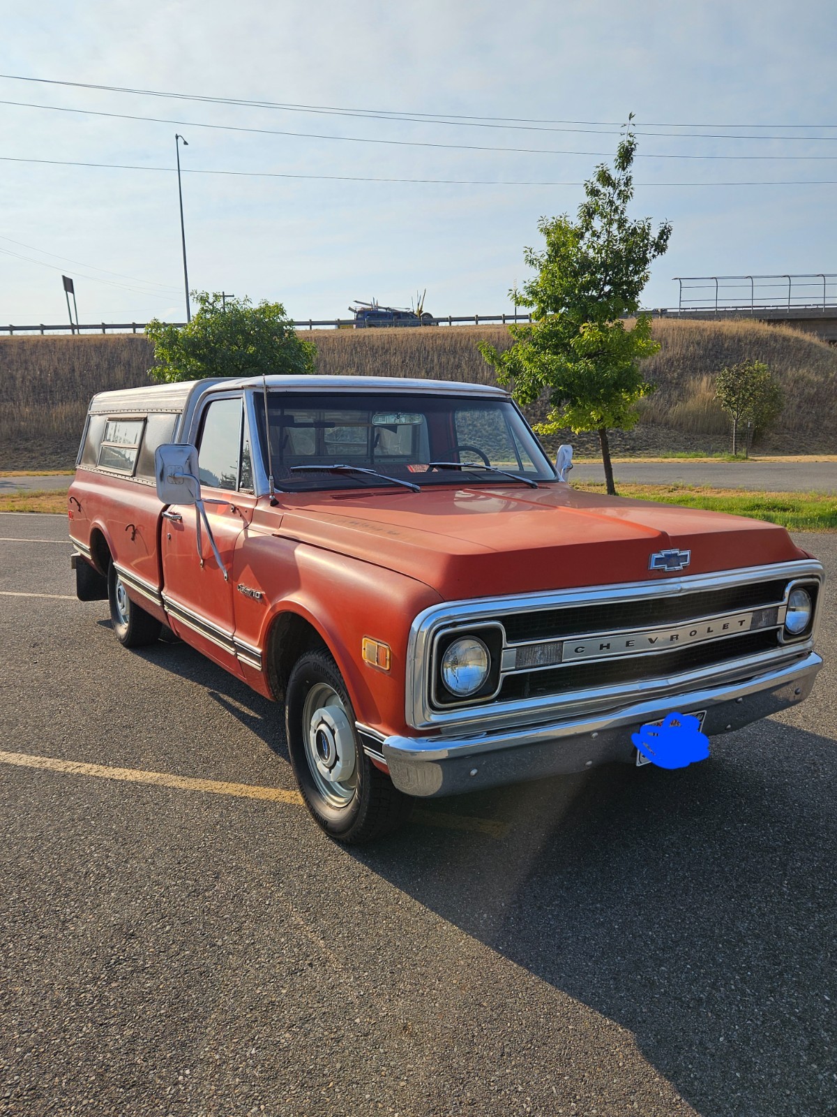 Chevrolet-C-10-1969-Standard-Cab-Pickup-Red