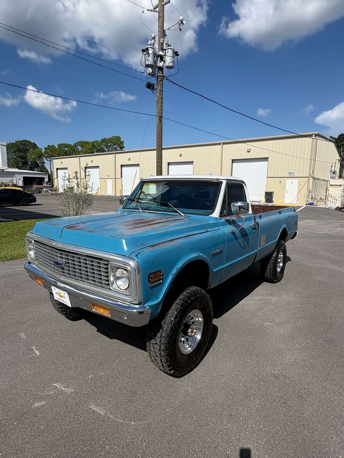 Chevrolet-C20K20-1972-Pickup-Black