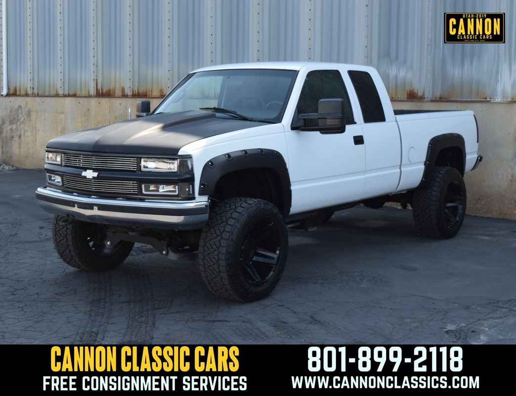 Chevrolet-CK-1500-1996-Extended-Cab-Pickup-Black