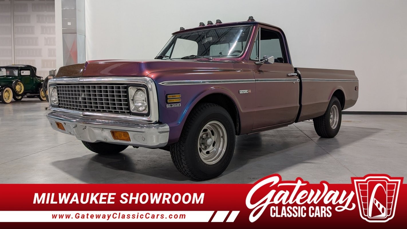 Chevrolet-CK-1971-Pickup-Truck-Navy-Blue
