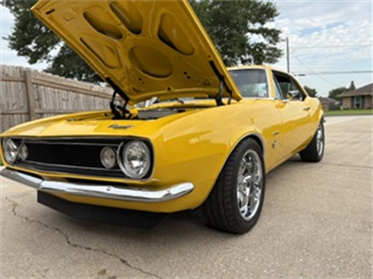 Chevrolet-Camaro-1967-Yellow-Black