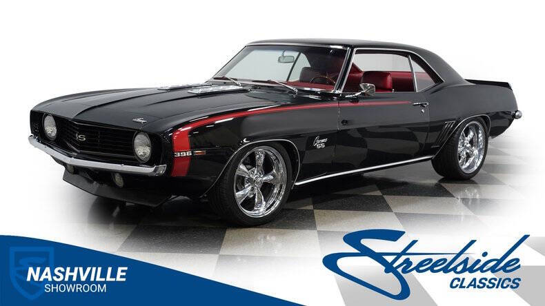 Chevrolet-Camaro-1969-Black-Red