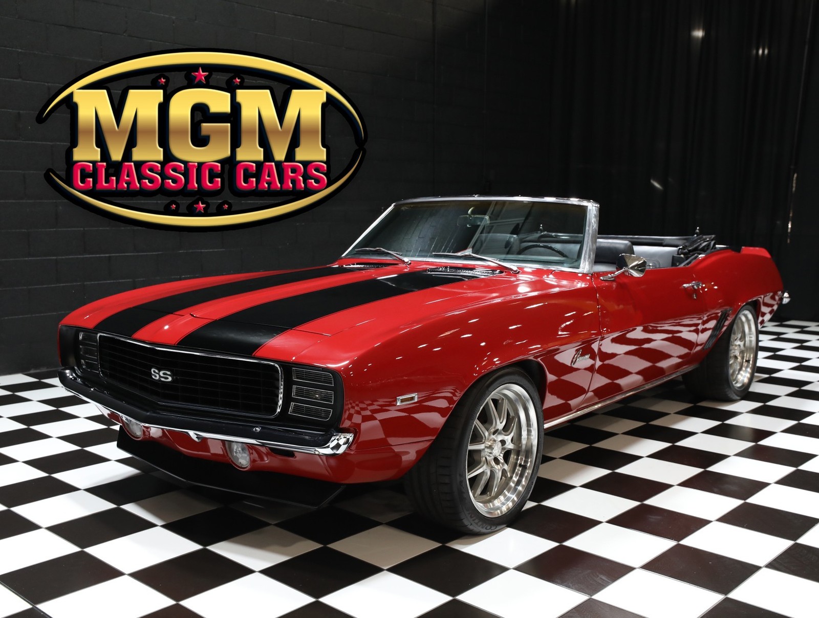 Chevrolet-Camaro-1969-Convertible-Black