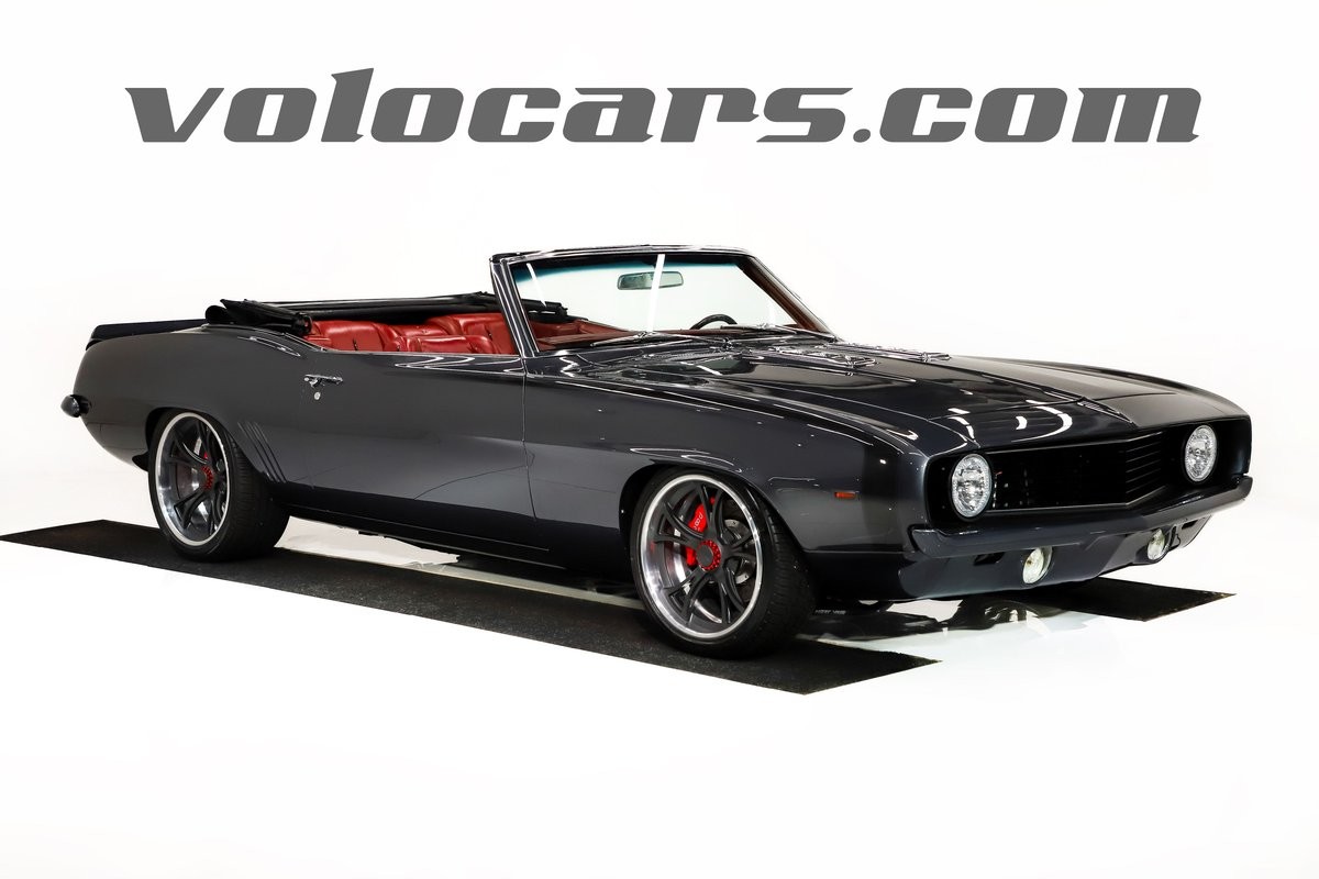 Chevrolet-Camaro-1969-Convertible-Red