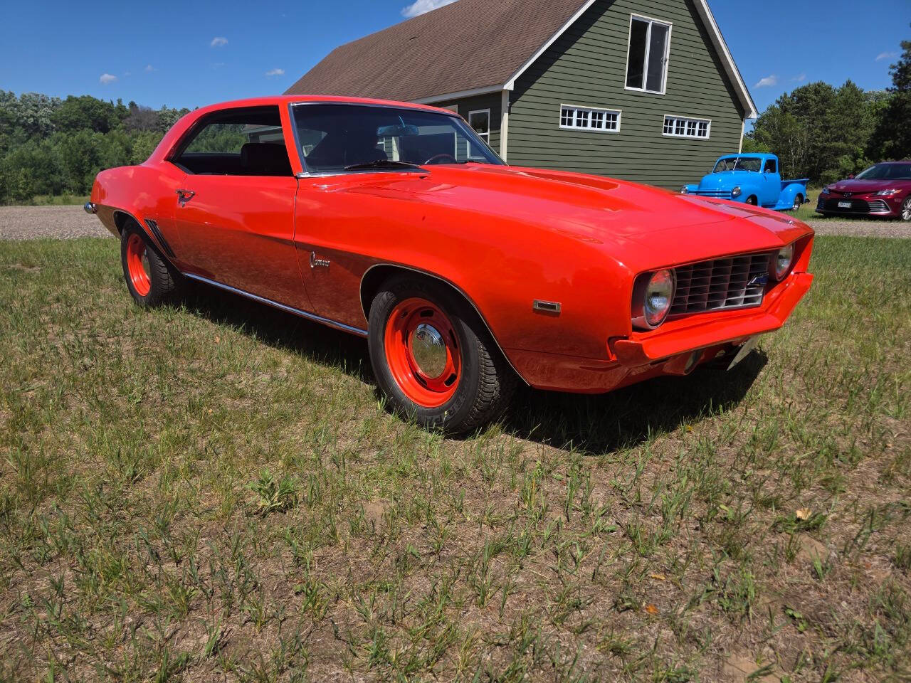 Chevrolet-Camaro-1969-Orange-Black