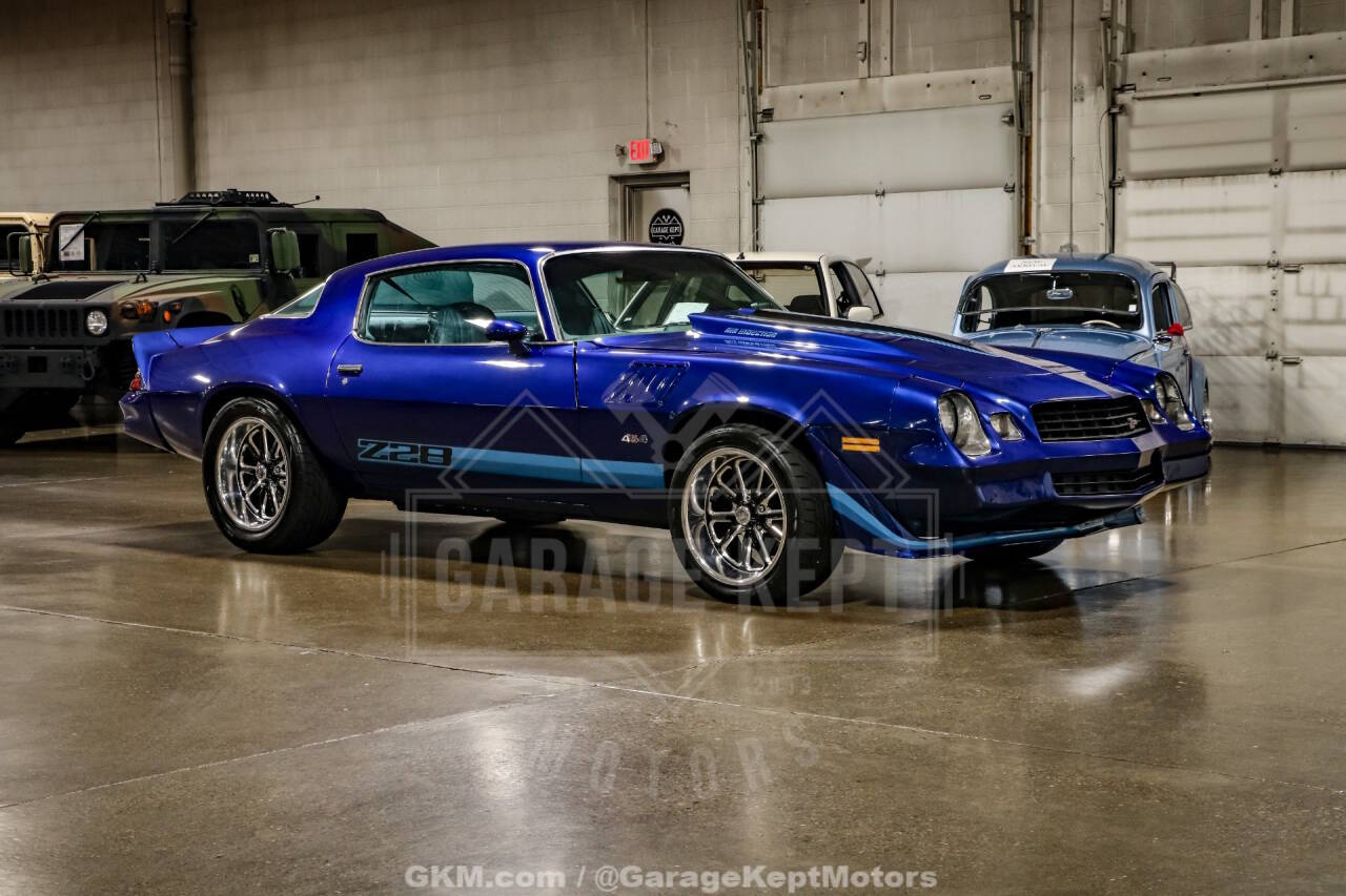 Chevrolet-Camaro-1979-Blue-Blue
