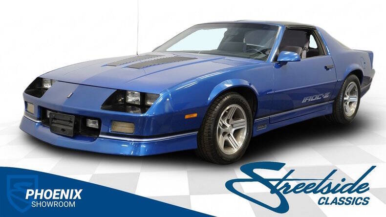 Chevrolet-Camaro-1989-Bright-Blue-Metallic-Gray