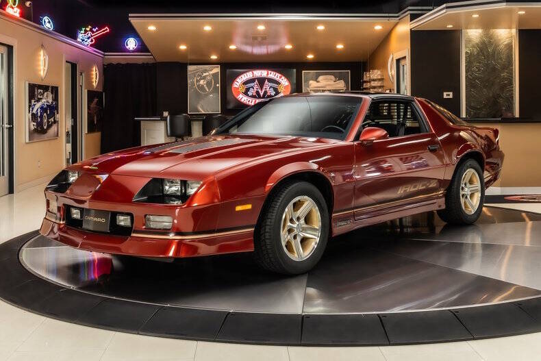 Chevrolet-Camaro-1989-Red