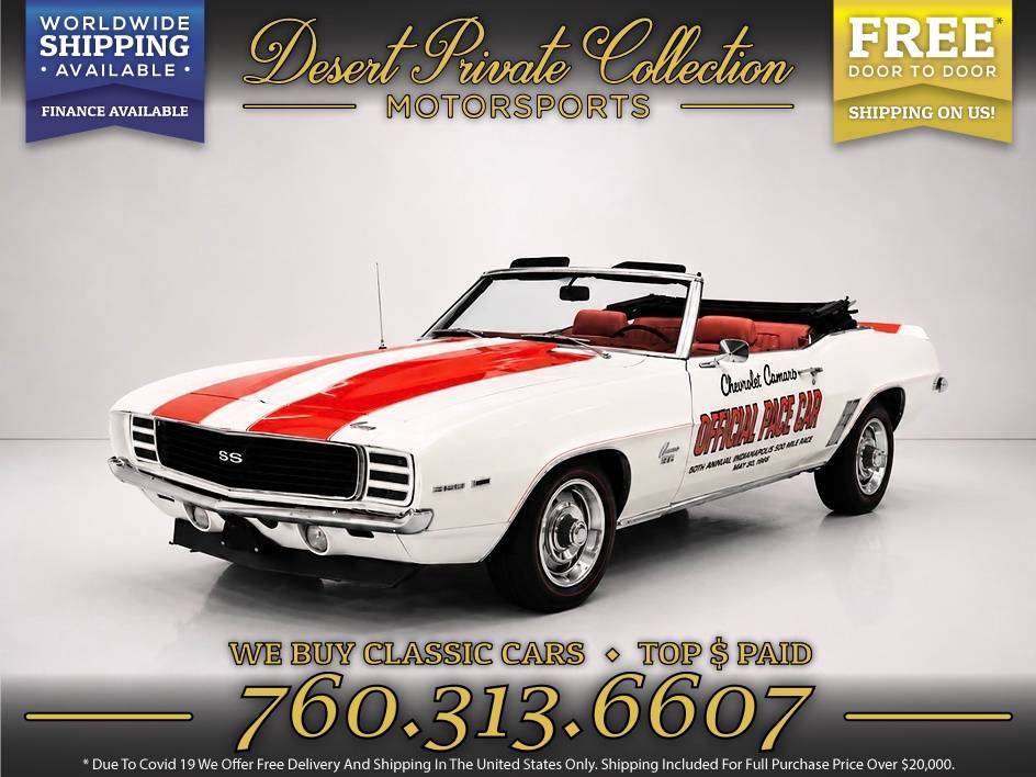 Chevrolet-Camaro-pace-car-ss-1969