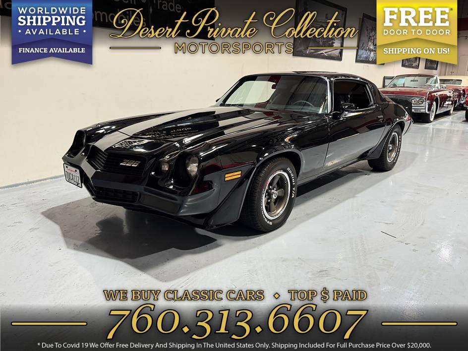 Chevrolet-Camaro-very-nice-1981
