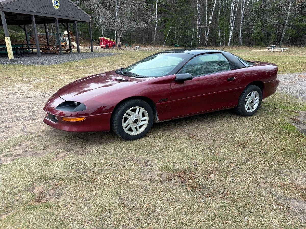 Chevrolet-Camaro-z-28-1993-red