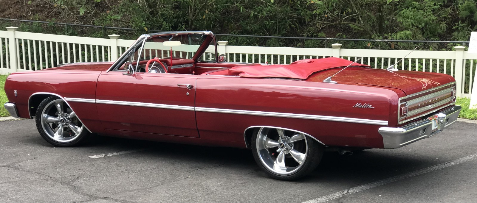 Chevrolet-Chevelle-1965-Convertible-Red