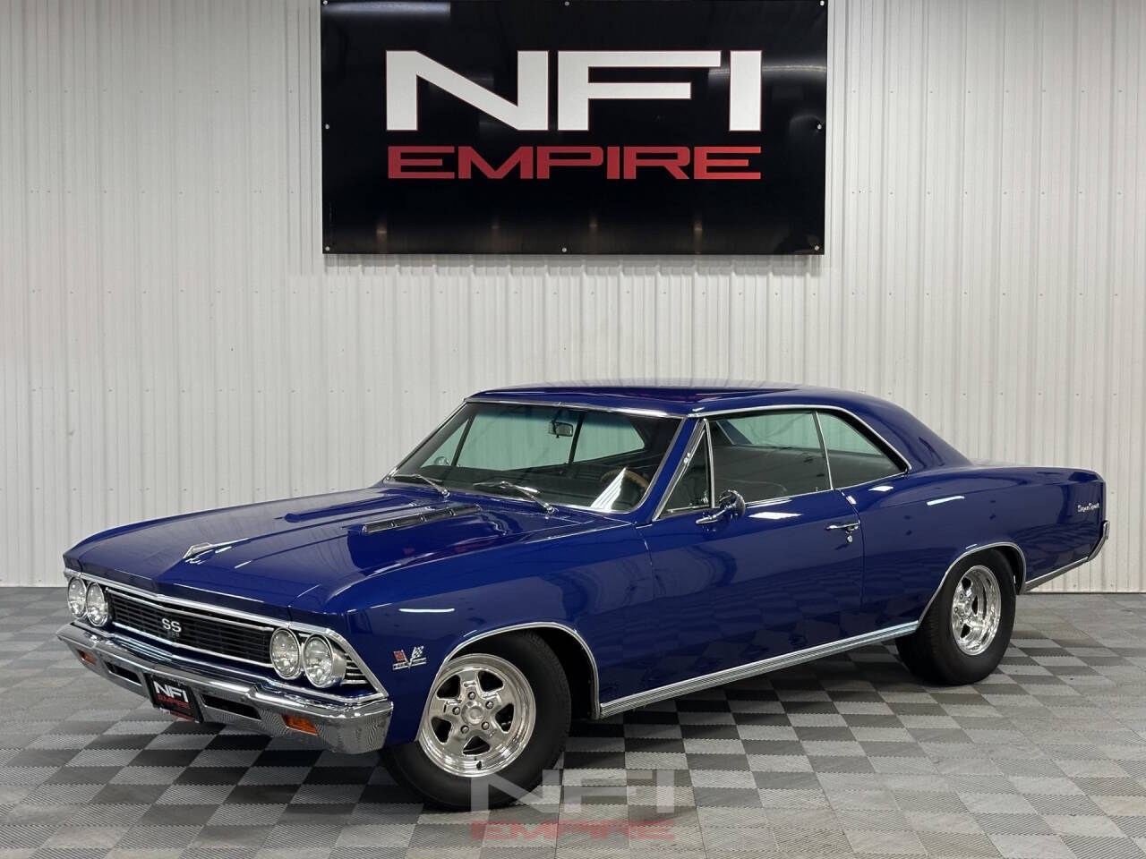 Chevrolet-Chevelle-1966-Blue-Black