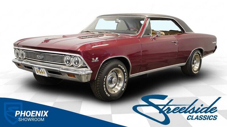Chevrolet-Chevelle-1966-Burgundy