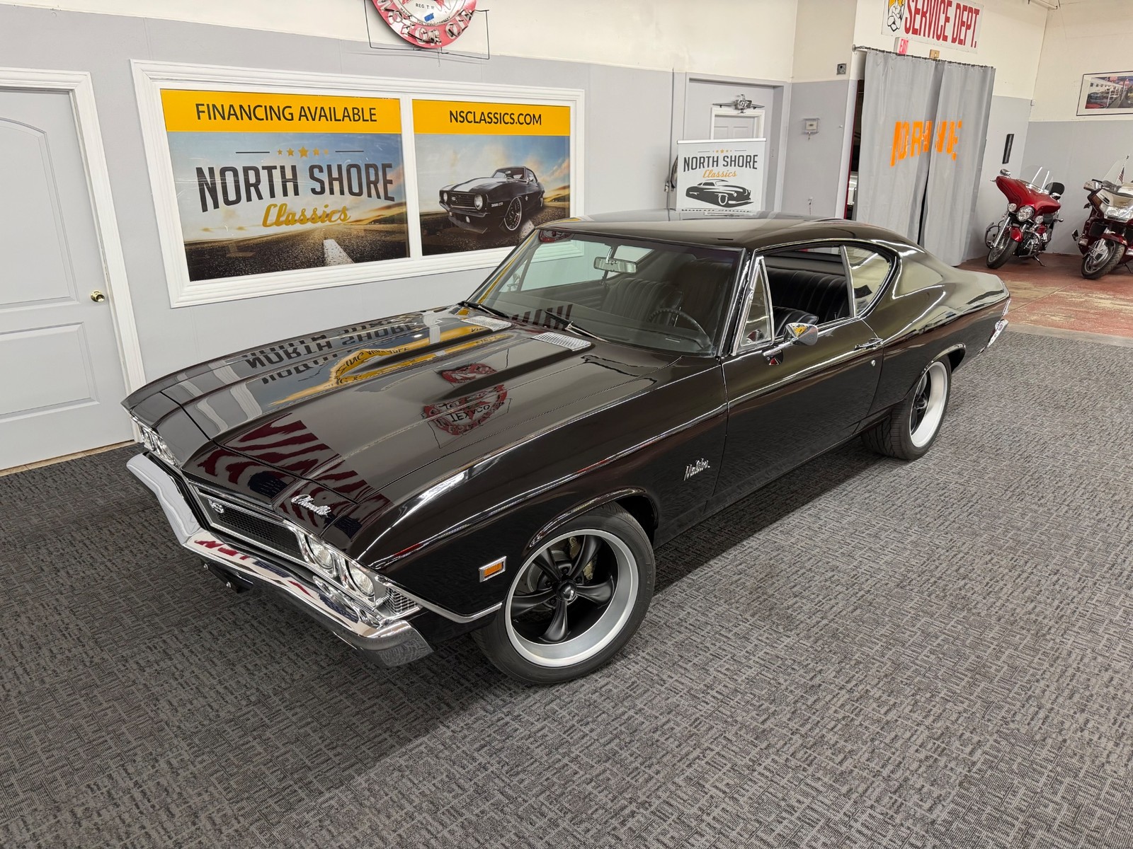 Chevrolet-Chevelle-1968-2-Door-Black