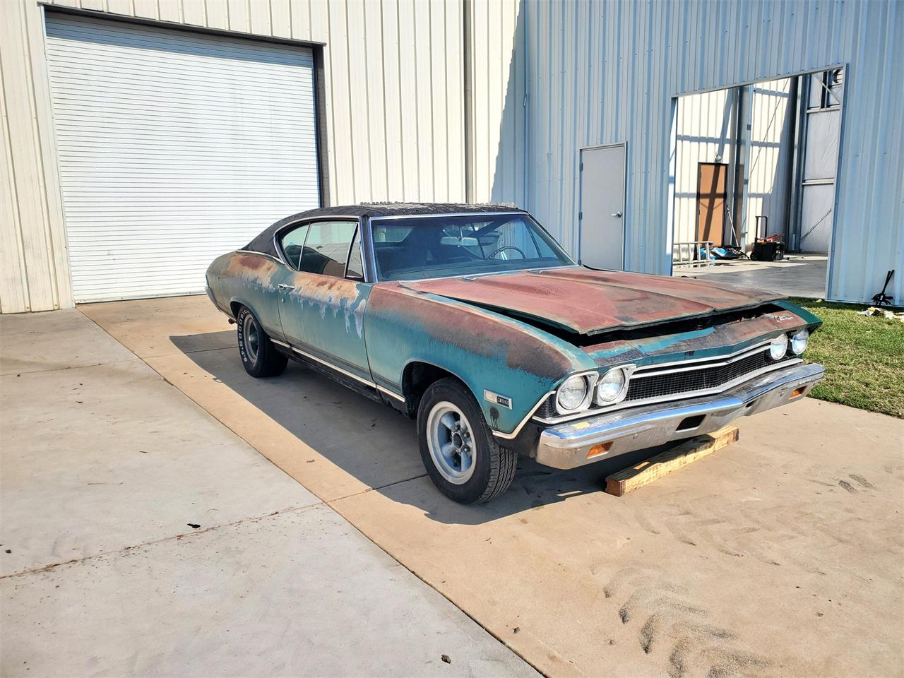Chevrolet-Chevelle-1968-green-black