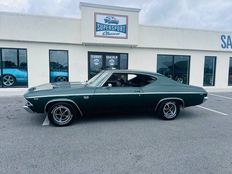 Chevrolet-Chevelle-1969-Daytona-Yellow-Black