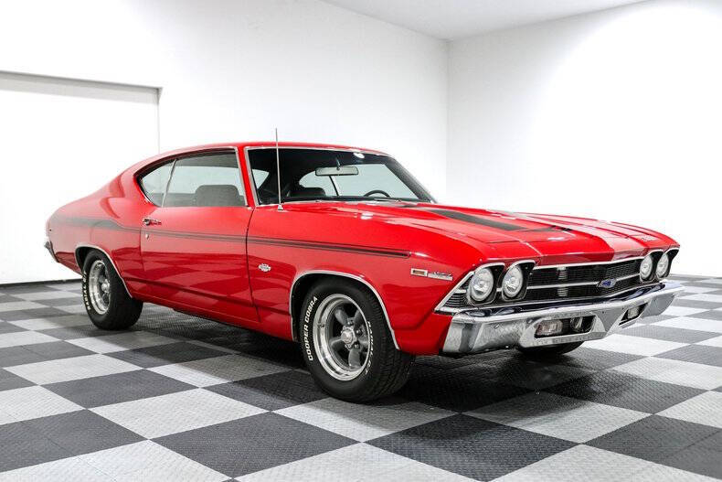 Chevrolet-Chevelle-1969-Red-Black