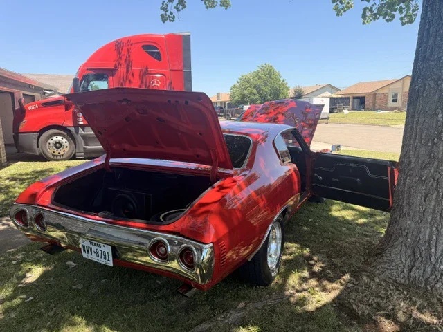 Chevrolet-Chevelle-1971-Red-Black