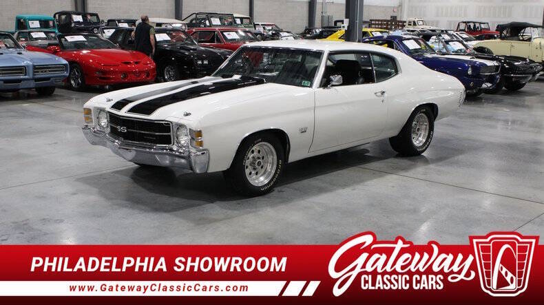 Chevrolet-Chevelle-1971-White-Black-amp-White