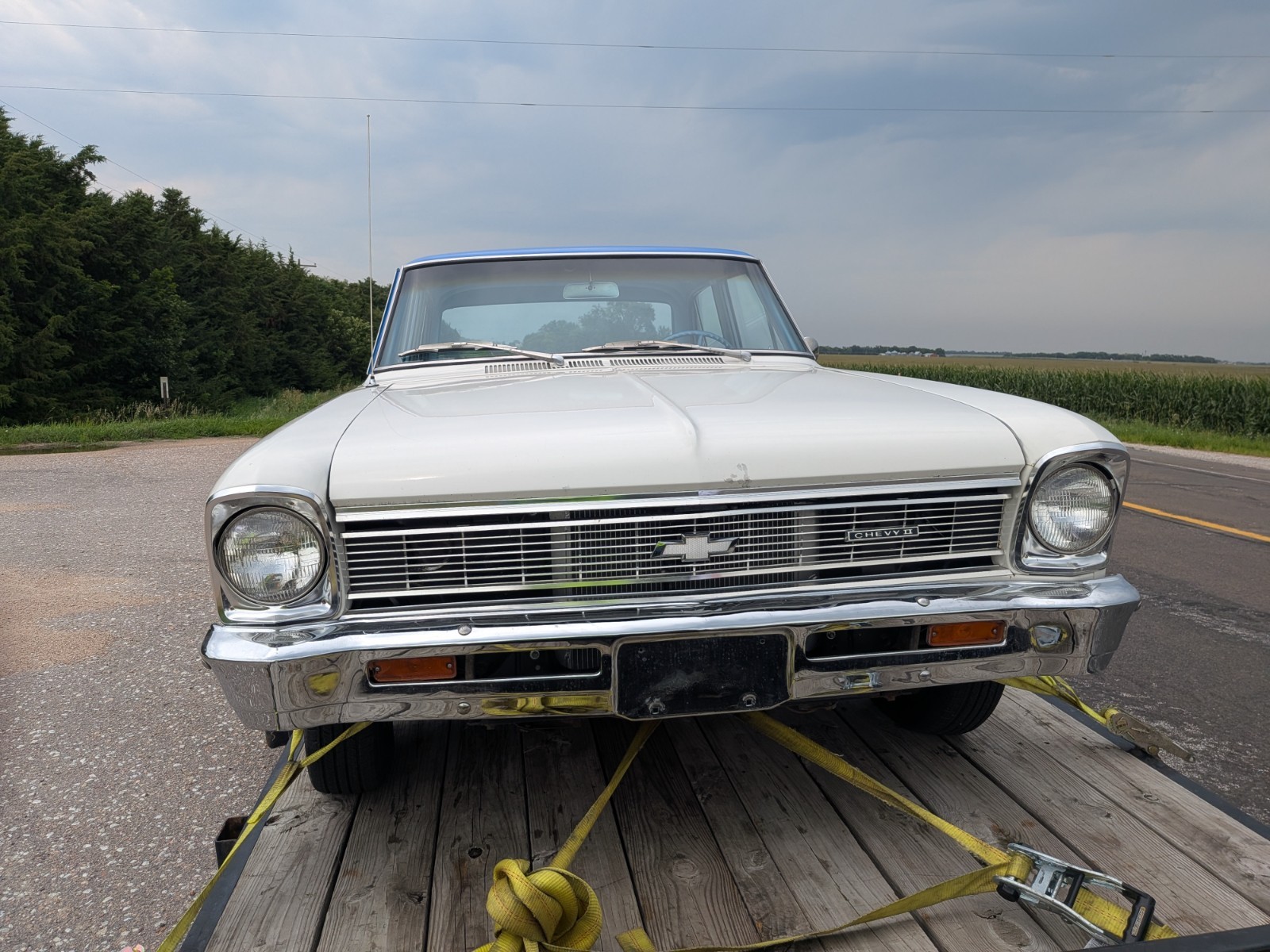 Chevrolet-Chevy-II-1966-Sedan-Blue