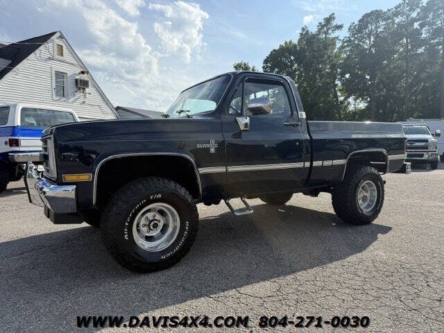 Chevrolet-Ck-10-series-1986-Blue-Blue