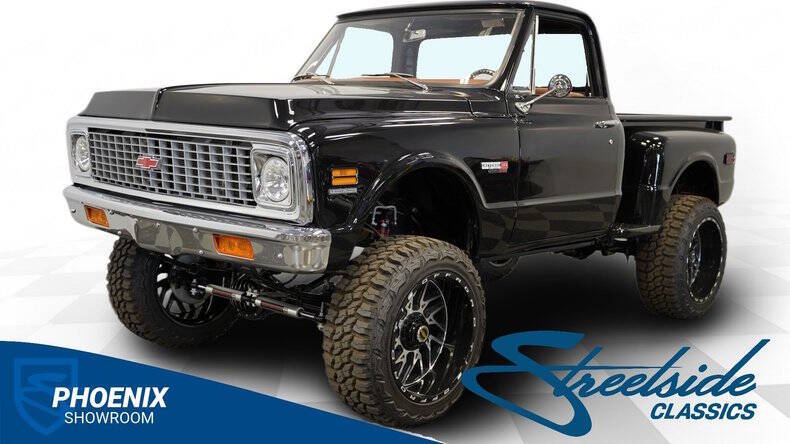 Chevrolet-Ck-1500-1969-Black-Brown