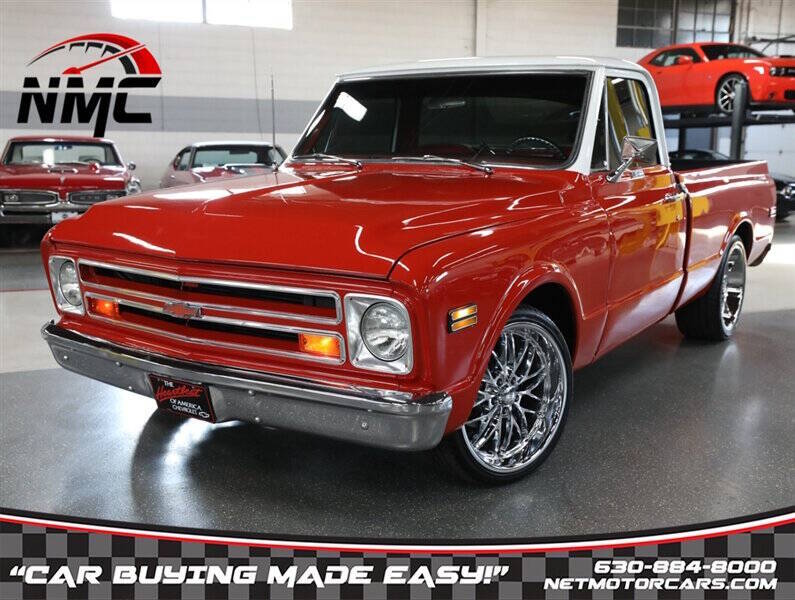 Chevrolet-Ck-1500-series-1968-Red-Red