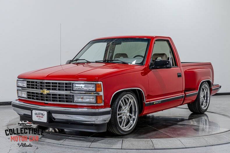 Chevrolet-Ck-1500-series-1992-Red-Gray