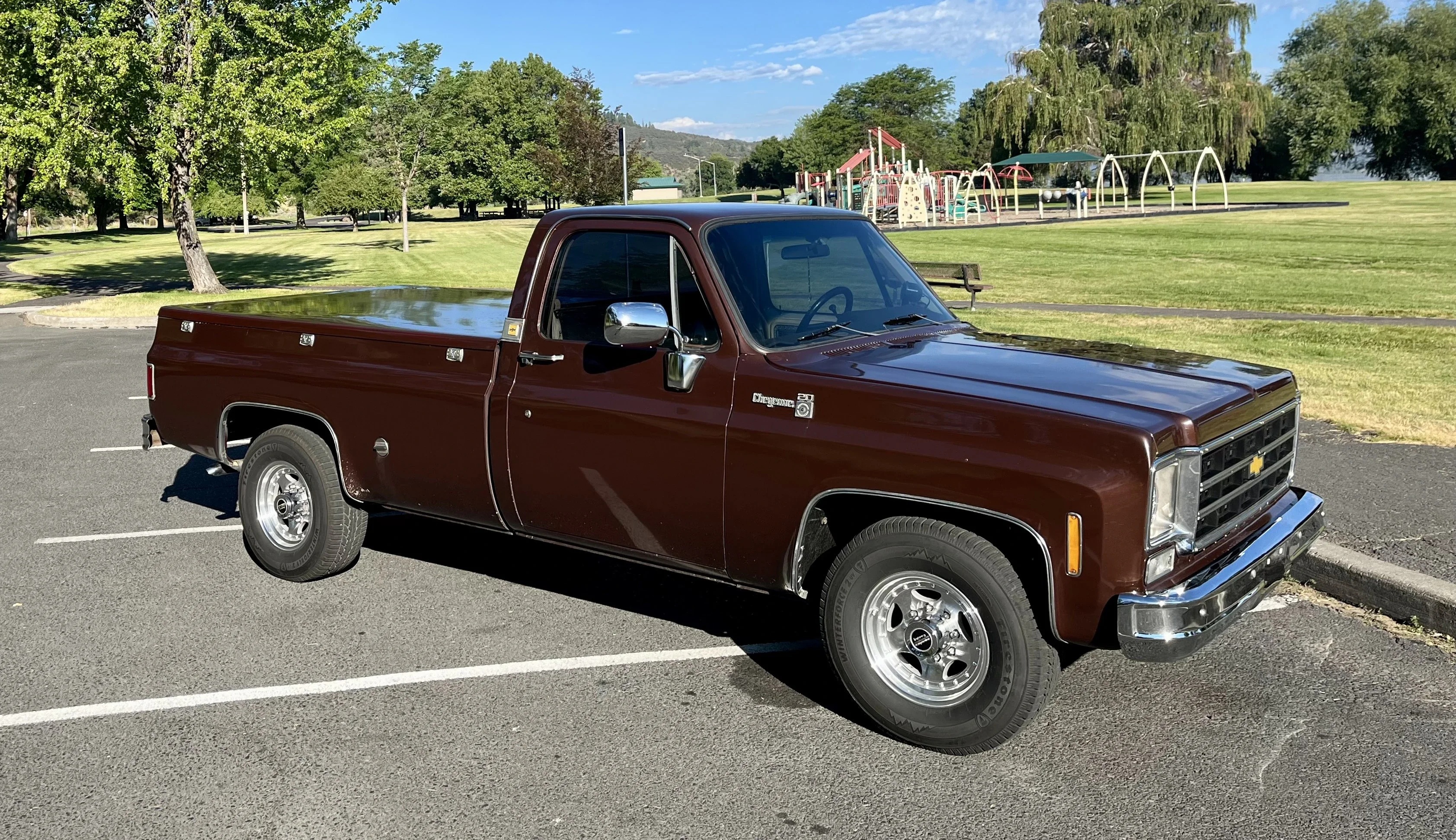Chevrolet-Ck-truck-cheyenne-1978-Brown-Tan