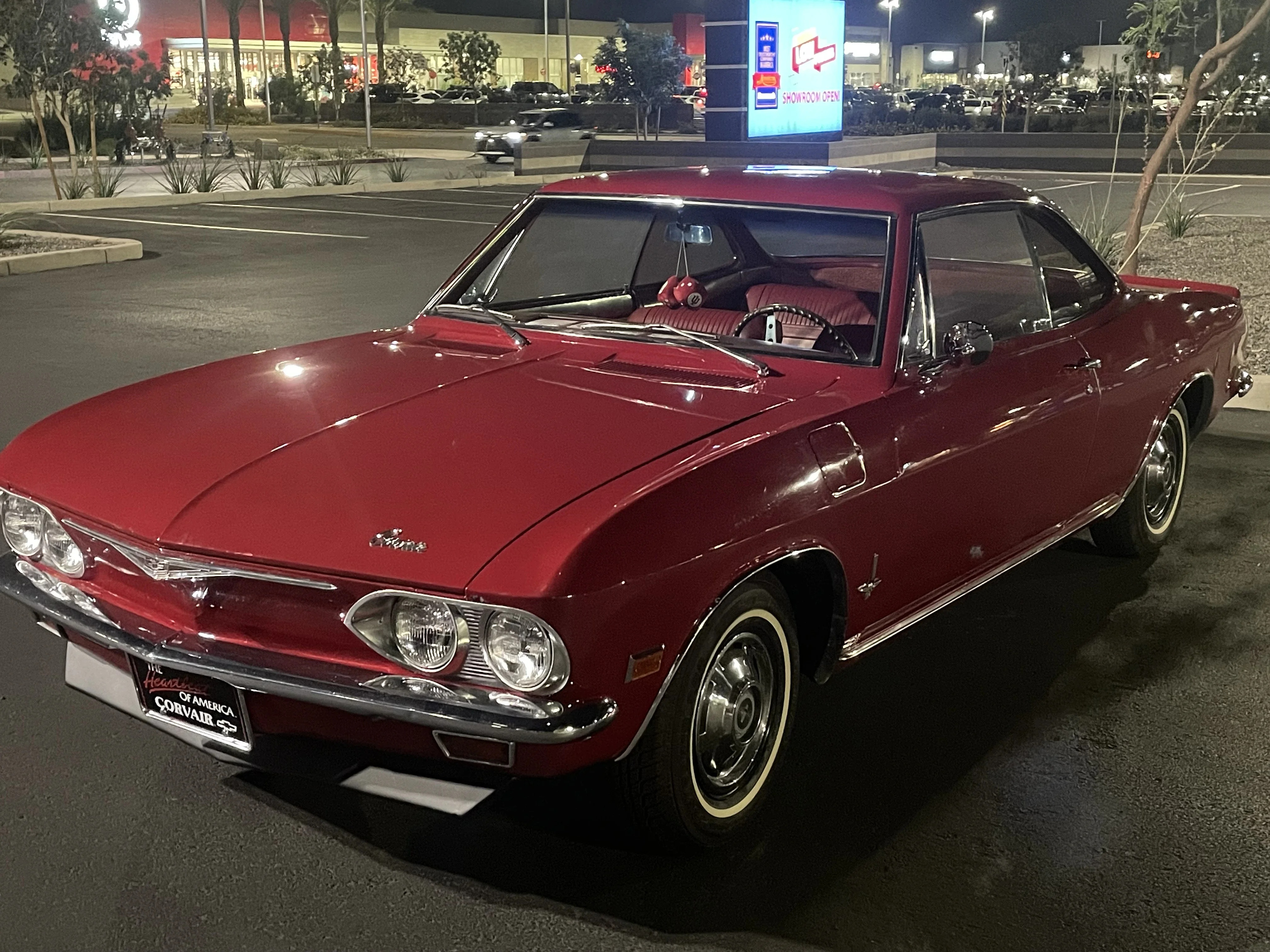 Chevrolet-Corvair-1965-Red-Red