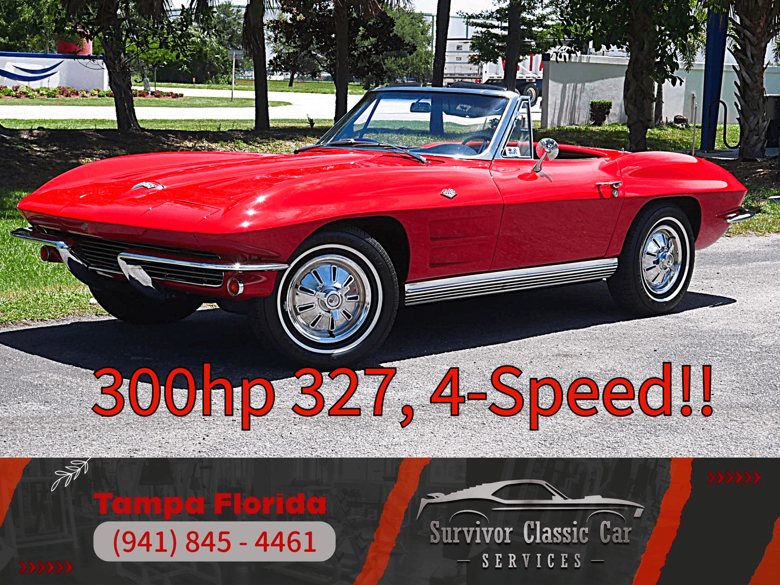 Chevrolet-Corvette-1964-Convertible-Black