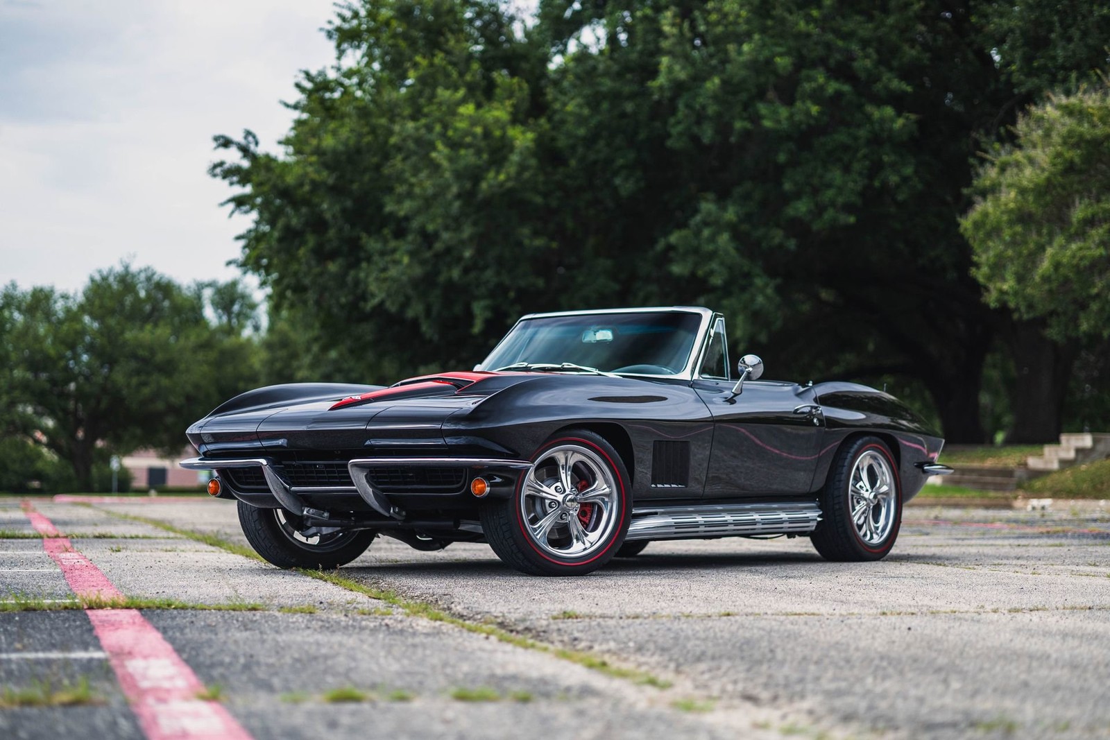 Chevrolet-Corvette-1964-Convertible-Black