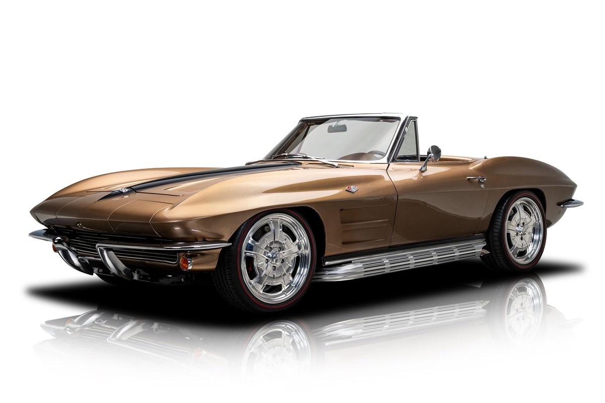 Chevrolet-Corvette-1964-Convertible-Brown