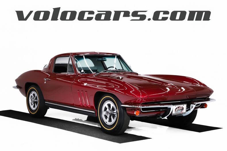 Chevrolet-Corvette-1965-Rally-Red-Black