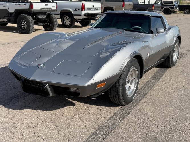 Chevrolet-Corvette-1973-Silver