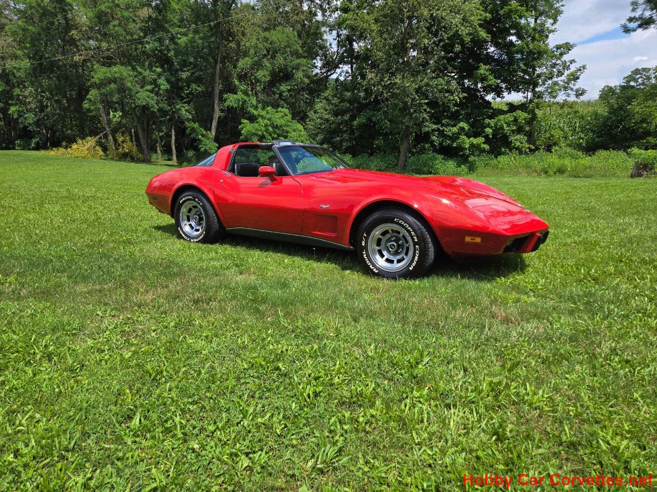 Chevrolet-Corvette-1979-Red-Black