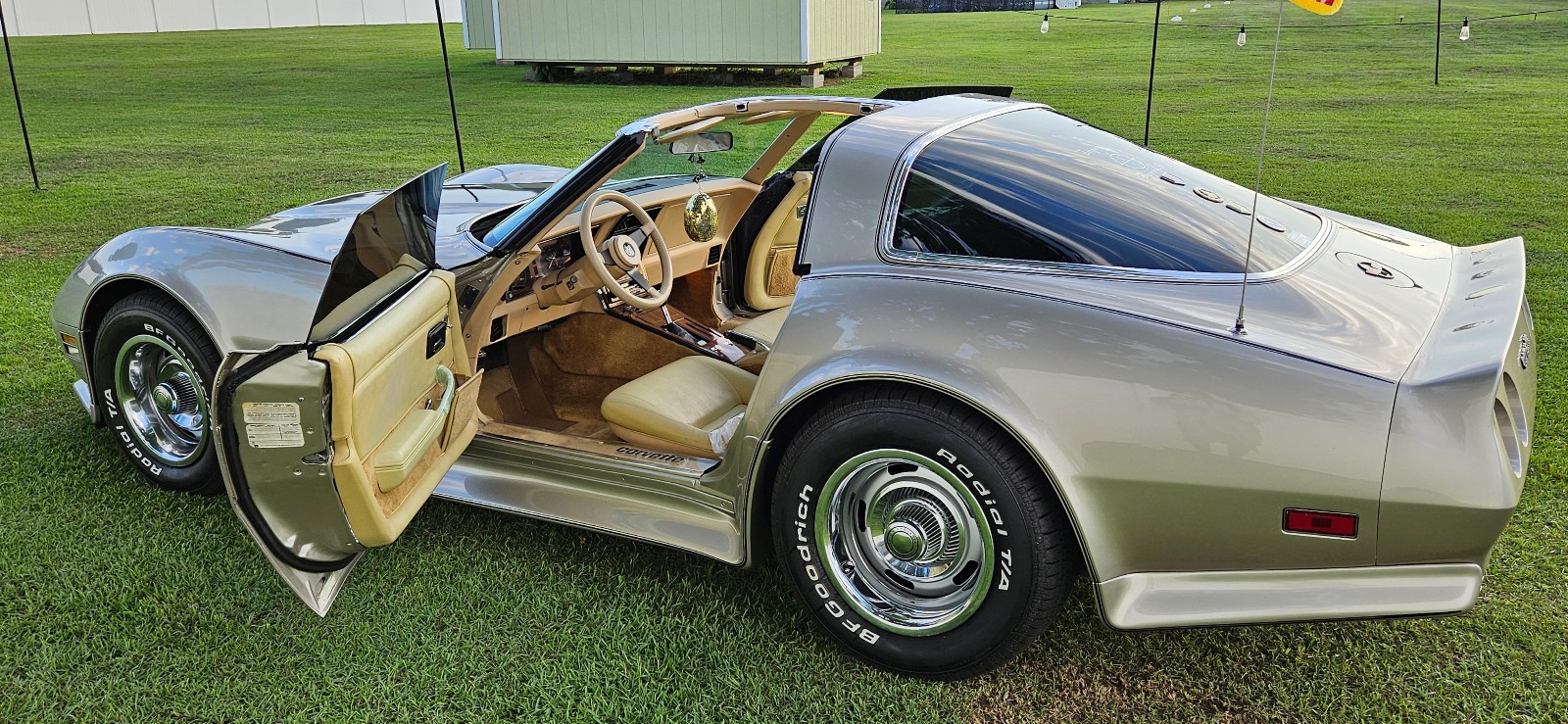 Chevrolet-Corvette-1980-Coupe-Tan