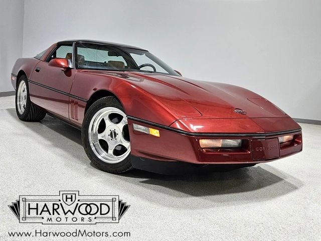Chevrolet-Corvette-1987-Hatchback-Tan-leather