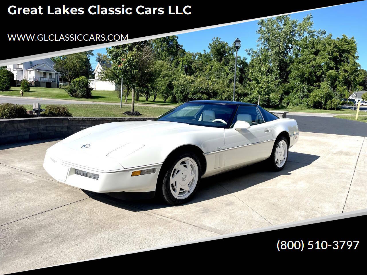 Chevrolet-Corvette-1988-White-White