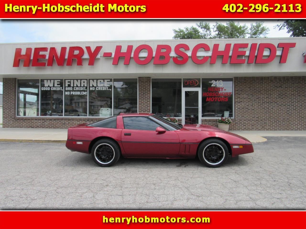 Chevrolet-Corvette-1989-Hatchback-Black