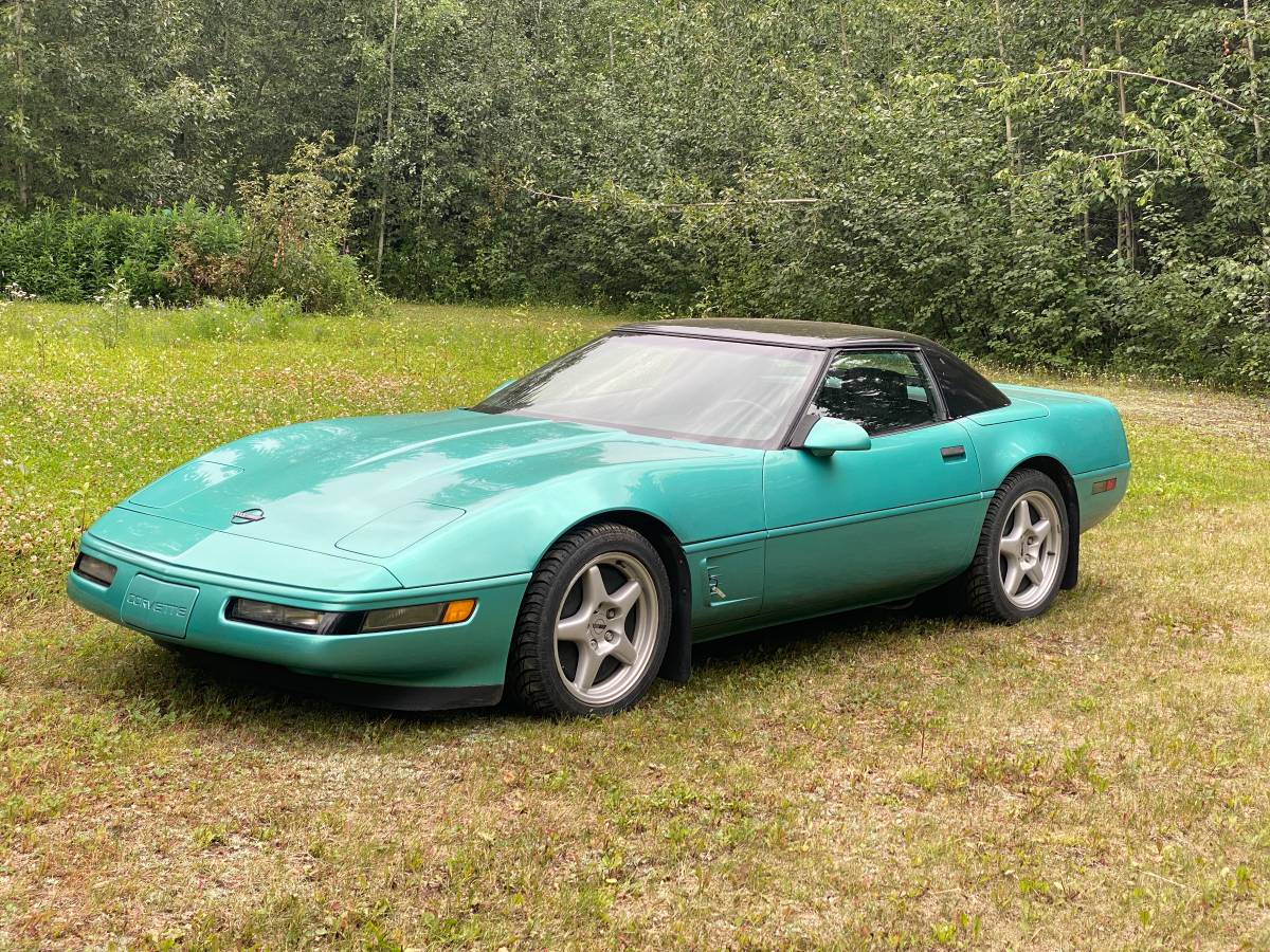 Chevrolet-Corvette-1991-green