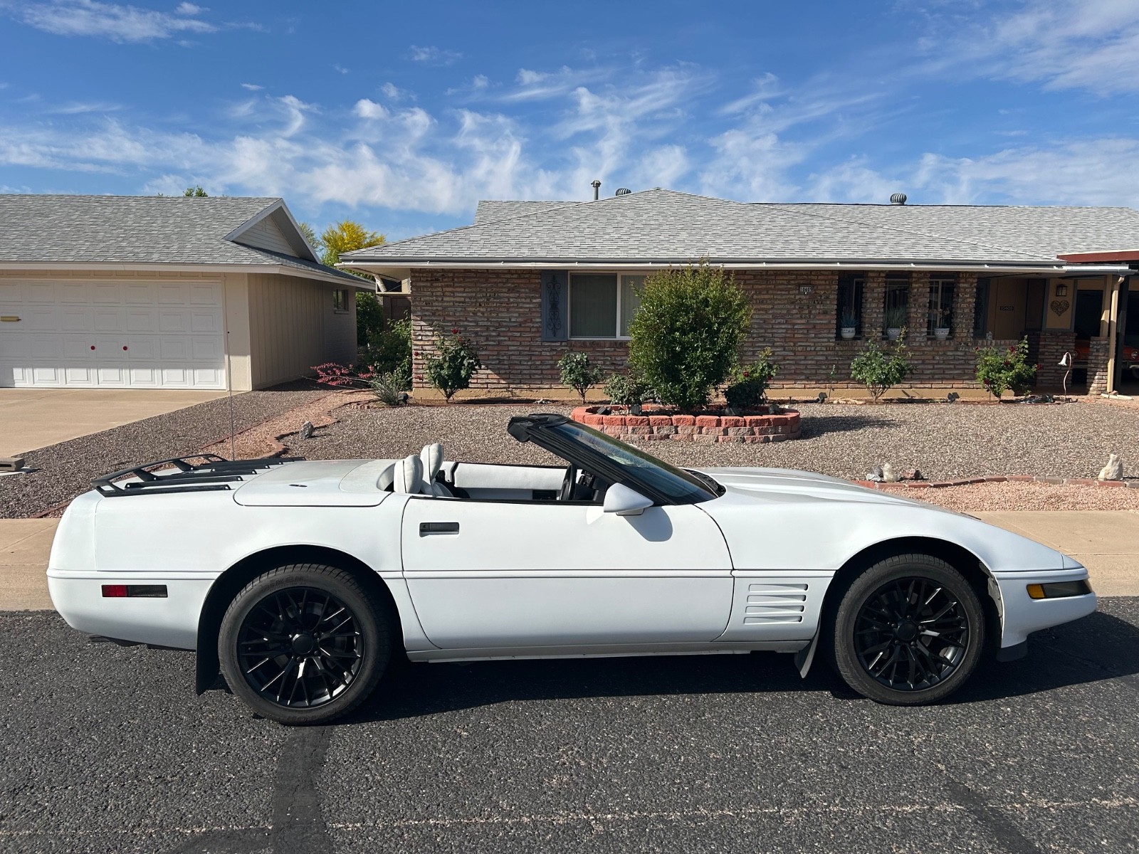 Chevrolet-Corvette-1992-Convertible-White